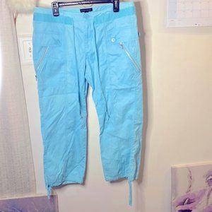 🌷Banana Republic🌷 Light Blue Turquoise Cargo Pants Plus
